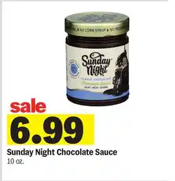 Meijer Sunday Night Chocolate Sauce offer