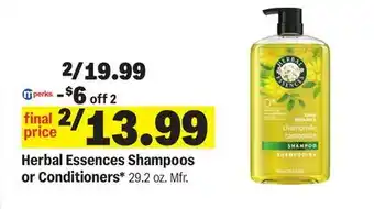 Meijer Herbal Essences Shampoos or Conditioners offer