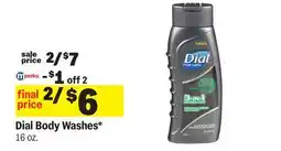 Meijer Dial Body Washes offer
