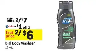 Meijer Dial Body Washes offer