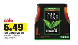 Meijer Pure Leaf Brewed Tea offer
