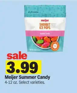 Meijer Meijer Summer Candy offer
