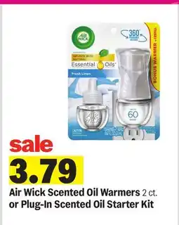 Meijer Air Wick Scented Oil Warmers 2 ct. or Plug-In Scented Oil Starter Kit offer