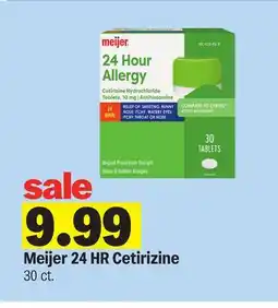Meijer Meijer 24 HR Cetirizine offer
