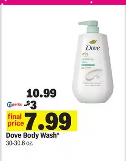 Meijer Dove Body Wash offer