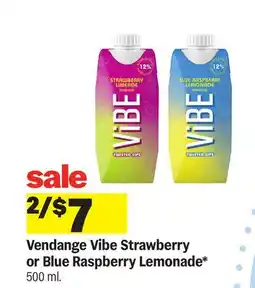 Meijer Vendange Vibe Strawberry or Blue Raspberry Lemonade offer
