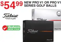 Dunham's Sports NEW PRO V1 OR PRO V1 SERIES GOLF BALLS offer
