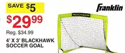 Dunham's Sports 4' X 3' BLACKHAWK SOCCER GOAL offer