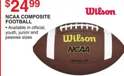 Dunham's Sports WILSON NCAA COMPOSITE FOOTBALL offer