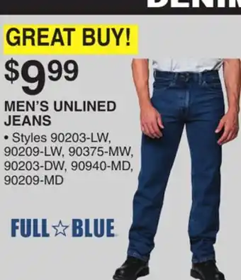 Dunham's Sports MEN'S UNLINED JEANS offer