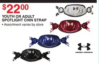 Dunham's Sports YOUTH OR ADULT SPOTLIGHT CHIN STRAP offer