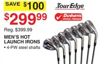 Dunham's Sports MEN'S HOT LAUNCH IRONS offer