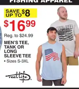 Dunham's Sports MEN'S TEE, TANK OR LONG SLEEVE TEE offer
