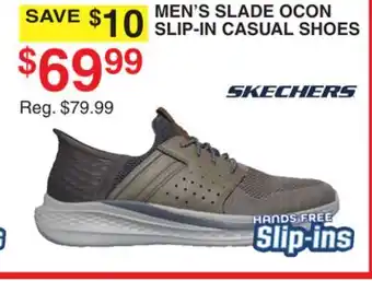 Dunham's Sports MEN'S SLADE OCON SLIP-IN CASUAL SHOES offer