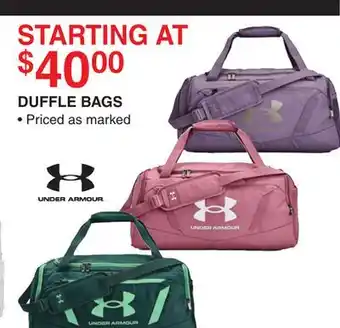 Dunham's Sports DUFFLE BAGS offer
