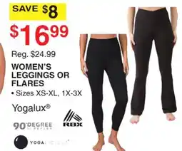 Dunham's Sports YOGALUX WOMEN'S LEGGINGS OR FLARES offer