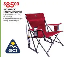 Dunham's Sports KICKBACK ROCKER CHAIR offer