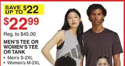 Dunham's Sports MEN'S TEE OR WOMEN'S TEE OR TANK offer
