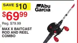 Dunham's Sports MAX X BAITCAST ROD AND REEL COMBO offer