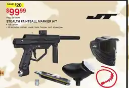 Dunham's Sports STEALTH PAINTBALL MARKER KIT offer