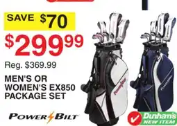 Dunham's Sports MEN'S OR WOMEN'S EX850 PACKAGE SET offer