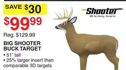Dunham's Sports BIG SHOOTER BUCK TARGET offer