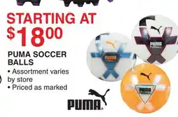 Dunham's Sports PUMA SOCCER BALLS offer