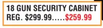 Dunham's Sports 18 GUN SECURITY CABINET offer