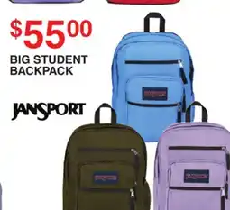 Dunham's Sports JANSPORT BIG STUDENT BACKPACK offer
