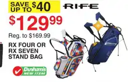 Dunham's Sports RX FOUR OR RX SEVEN STAND BAG offer
