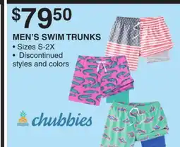 Dunham's Sports MEN'S SWIM TRUNKS offer