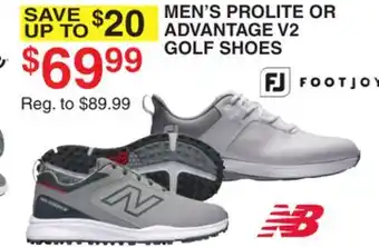 Dunham's Sports MEN'S PROLITE OR ADVANTAGE V2 GOLF SHOES offer