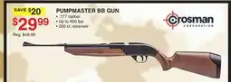 Dunham's Sports PUMPMASTER BB GUN offer
