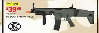 Dunham's Sports FN SCAR SPRING RIFLE offer