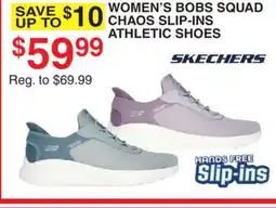 Dunham's Sports SKECHERS WOMEN'S BOBS SQUAD CHAOS SLIP-INS ATHLETIC SHOES offer