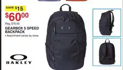 Dunham's Sports OAKLEY GEARBOX 5 SPEED BACKPACK offer