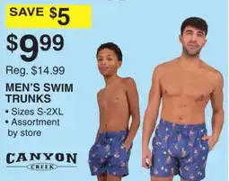 Dunham's Sports MEN'S SWIM TRUNKS offer