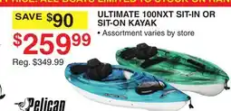Dunham's Sports ULTIMATE 100NXT SIT-IN OR SIT-ON KAYAK offer