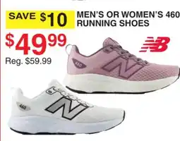 Dunham's Sports NEW BALANCE MEN'S OR WOMEN'S 460 RUNNING SHOES offer
