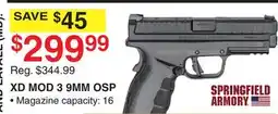 Dunham's Sports XD MOD 3 9MM OSP offer