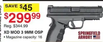 Dunham's Sports XD MOD 3 9MM OSP offer