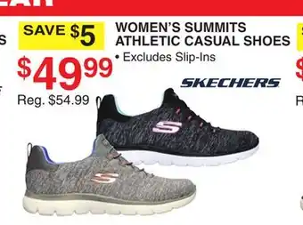 Dunham's Sports SKECHERS WOMEN'S SUMMITS ATHLETIC CASUAL SHOES offer