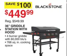 Dunham's Sports 36 GRIDDLE STATION WITH HOOD offer
