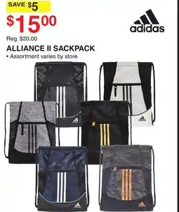 Dunham's Sports ALLIANCE II SACKPACK offer