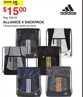 Dunham's Sports ALLIANCE II SACKPACK offer