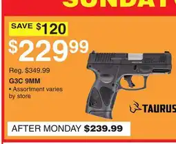 Dunham's Sports G3C 9MM offer