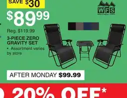 Dunham's Sports 3-PIECE ZERO GRAVITY SET offer