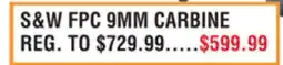 Dunham's Sports S&W FPC 9MM CARBINE offer