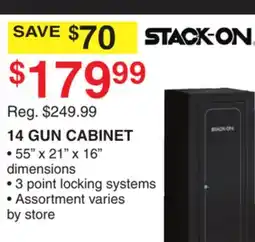 Dunham's Sports 14 GUN CABINET offer