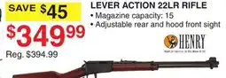 Dunham's Sports LEVER ACTION 22LR RIFLE offer